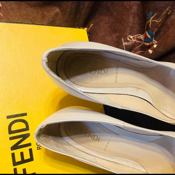 Fendi heels shoes pumps platform designer brand - Picture 6 of 11
